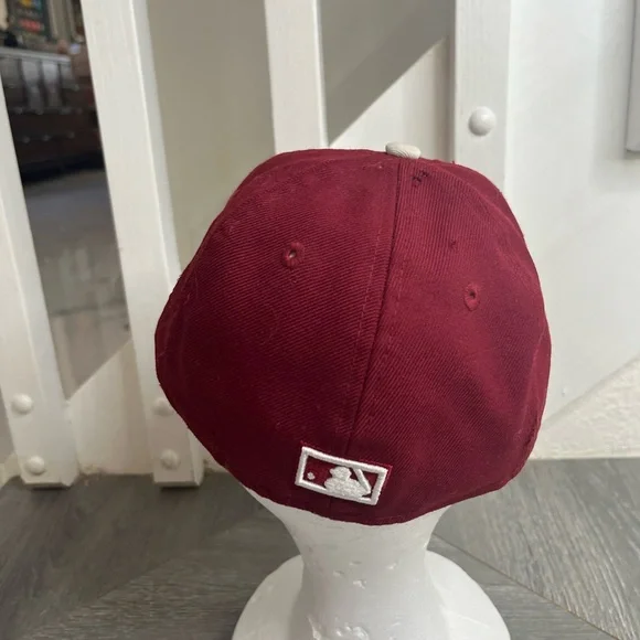 Philadelphia Phillies Maroon New Era Fitted Hat